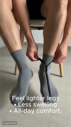 Zip-Up Compression Socks That Actually Make Life Easier