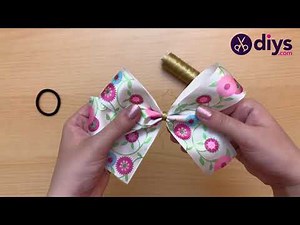 How to Make a Ribbon Double Bow