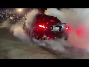 Mark X Drifting and Burnouts
