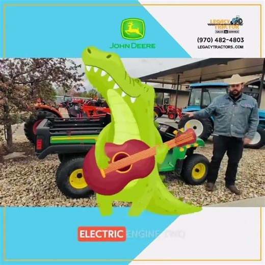 2022 John Deere TE 4x2 Gator •⚡ Electric power • 🛻 900 lb payload • 🔗 600 lb towing