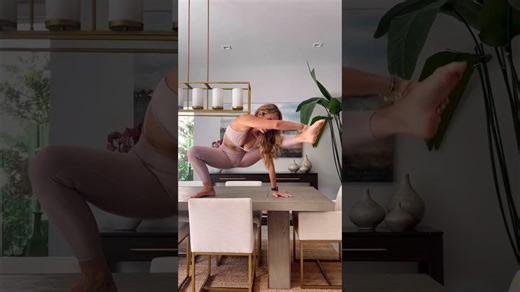 How to yoga goddess compass pose. #yoga #fitness #shortvideo #stretching