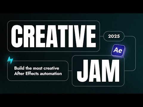 Plainly Creative Jam 2025: Build the most creative After Effects automation