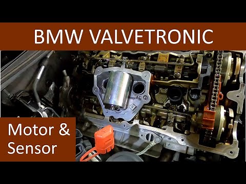 BMW N46 Valvetronic Motor Failure - Rough Idle Fix and Eccentric Shaft Sensor replacement