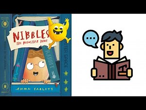 👾 Kids Book Read Aloud: NIBBLES THE MONSTER HUNT by Emma Yarlett | DRAB