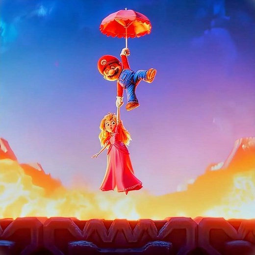 ''MARIO SAVES PEACH'' -The Super Mario Galaxy Movie 2026 edit #edit #shorts #sad