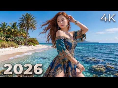Best Of Tropical Deep House 2026 🏖️ Summer Chill Soothing Tropical Vibes Mix 4K UHD