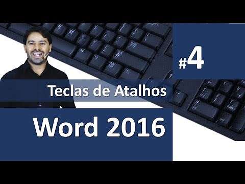 Teclas de Atalho Word 2016 - Aula 4