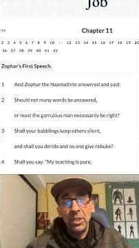 The Bible Speaks: Job 11 – When Religion Becomes a Weapon