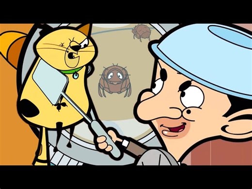 Mr. Bean - Scrapper The Cat Gives Bean Fleas