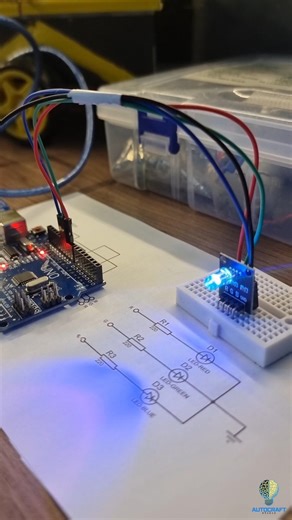 RGB LED Module tested with Arduino..