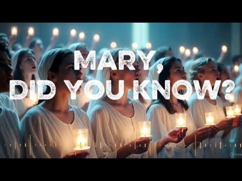Christmas songs - Hillsong Worship - Mary, Did You Know? [Official lyrics video]