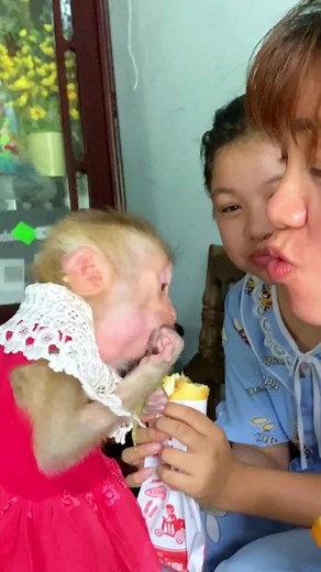 Princess Zim looks so cute asking for her mom's bread | Zim Family