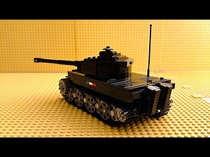 Lego Tiger 1 instructions part 2