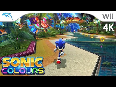 Sonic Colors (4K / 2160p / 60fps AR Patch) | Dolphin Emulator 5.0-19363 | Nintendo Wii