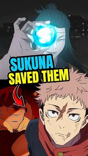 SUKUNA SAVED EVERYONE!?! #jujutsukaisen #anime