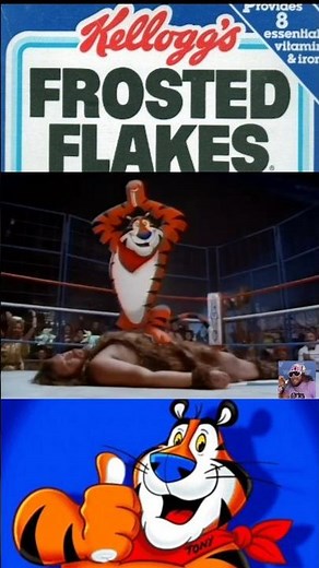 1991 Kellogs Tony The Tiger Commercial #90s #wrestling #nostalgia
