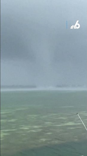 Waterspout confirmed as TORNADO in Florida Keys