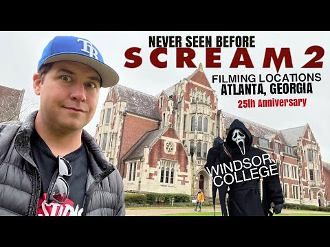SCREAM 2 Filming Locations ATLANTA (1997) NEVER SHARED BEFORE - Where GHOSTFACE Killed RANDY MEEKS