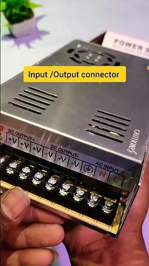 12V 30A Power supply installation | voltage output || 12v SMPS #shortvideo #smpsrepair