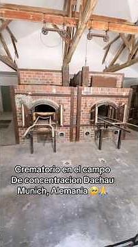 Conocí los crematorios de un campo de concentración en Alemania.