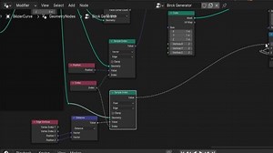 Blender基础几何节点之砖墙工坊--3D Tudor