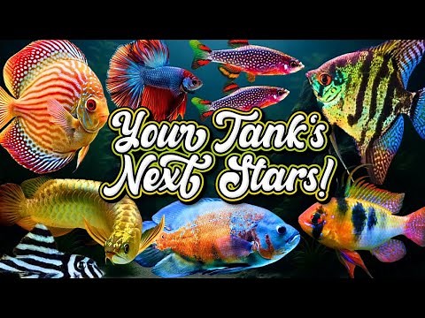 Top 15 COOL Freshwater Fish for Your Home Aquarium | Mesmerizing & Colorful Freshwater Fish!