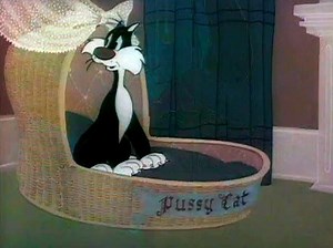 "I Taw A Putty Tat" (1948) Uncensored Scene on MeTV -A.A.P Print-