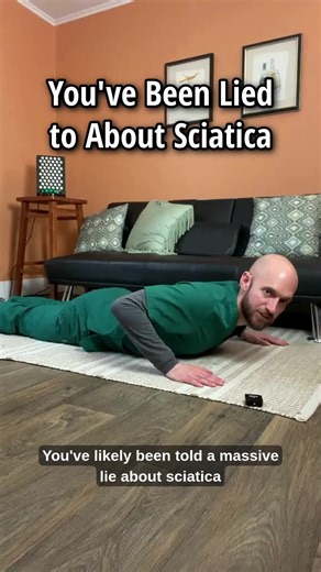 The biggest lie about sciatica (that you've been told) #sciatica #sciaticarelief #backpainrelief