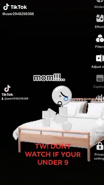 Lil mini horror movie for y'all TW!! #fyp #viral #emojicat #horror