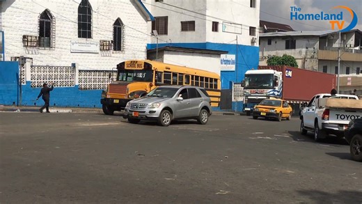 The Intersection of Broad and Johnson Streets. One of Liberia's busiest routes in Central Monrovia. Keep following The Homeland TV for more updates By Pewu Y. Sumo | The Homeland TV