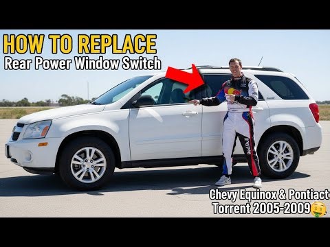 How to Replace Rear Power Window Switch Chevrolet Equinox Chevy Equinox Pontiac Torrent 2005-2009