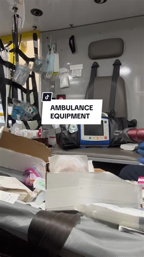 have you ever been in ambulance? what items are you curious about?… would you ever work in one? here’s some of the equipment we use on a 9-1-1 ALS level ambulance! all editing and posting done after shift in my own free time). #ambulancedriver #ambulancetour #emt #paramedic #emergency #dayinthelife