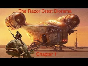 Razor Crest Diorama