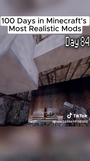 100 Days in Minecraft's Most Realistic Mods