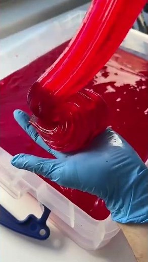 Making Bloody Slime 😱❤️