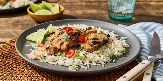 This Spicy Coconut Grilled Chicken Is the Bold Summer Dinner You've Been Searching For