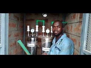 installation of biogas filter