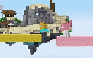 『ShotGunRaids』Speed 2 Breezily bridge vs Scaffold bridge in Bedwars