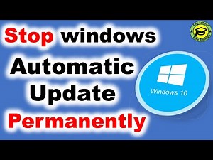 How To Disable Windows 10 Automatic Updates Permanently [2024]