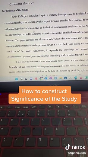 How to Write a Powerful 'Significance of the Study' Section