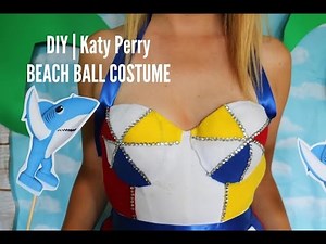 DIY| Katy Perry (Super Bowl) Beach Ball Costume