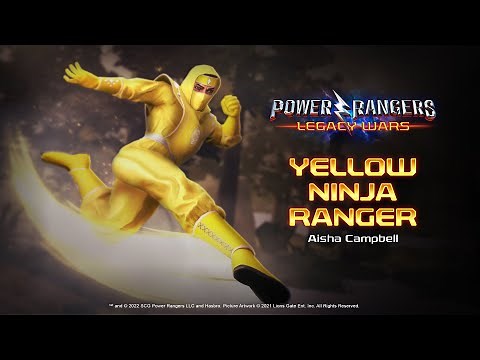 Aisha Campbell - Mighty Morphin Power Rangers | Official Moveset | Power Rangers: Legacy Wars