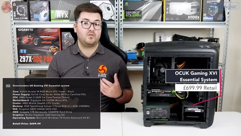 The £699 PC system with GTX 1660 OC and Ryzen 5 2600!