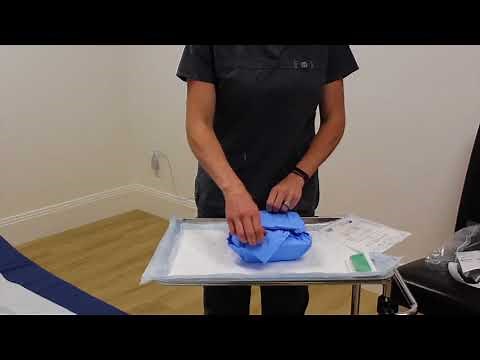 Laceration Tray - Training Video
