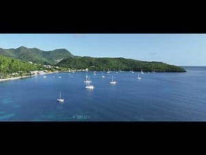 MARTINIQUE - "Grande Anse d’Arlet Vue du Ciel : La Plage la Plus Iconique de Martinique en Drone 4K