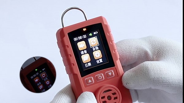 Single Gas Detector for H2 / O3 / Co / Ph3 / Co2 / H2s / Nh3 / O2 / No2 / No/Ex / Ch4, Portable Gas Leak Detector