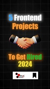 593 reactions · 124 shares | Want to get that web dev job in 2024? Start building these 5 projects today!  Which is your favourite Follow for more @shivaconceptsolution #webdevelopment #programmingproject #gethired #webdevskills #webdevprojects #jobready #codingskills #Developer2024 #webdesign #html #css #htmlcss #frontend #frontenddevelopment #reactjs #mern #coding #codingtutorial #Programming | Shiva Concept Solution | Facebook