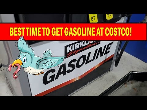 The best time to get top tier gasoline at Costco! Early gas station hours!