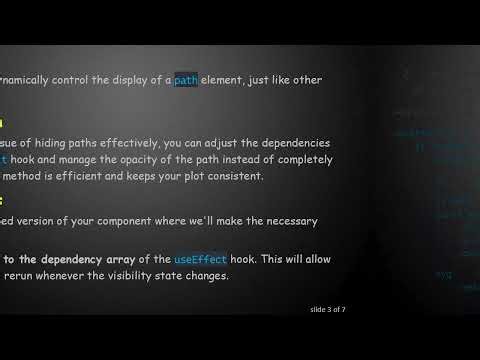 Solving the Path Removal Issue in D3.js and React: A Guide to Dynamic SVG Manipulation
