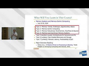 HiPEAC ACACES 2024 Summer School - Lecture 1: Memory Systems: Trends, Challenges, Opportunities